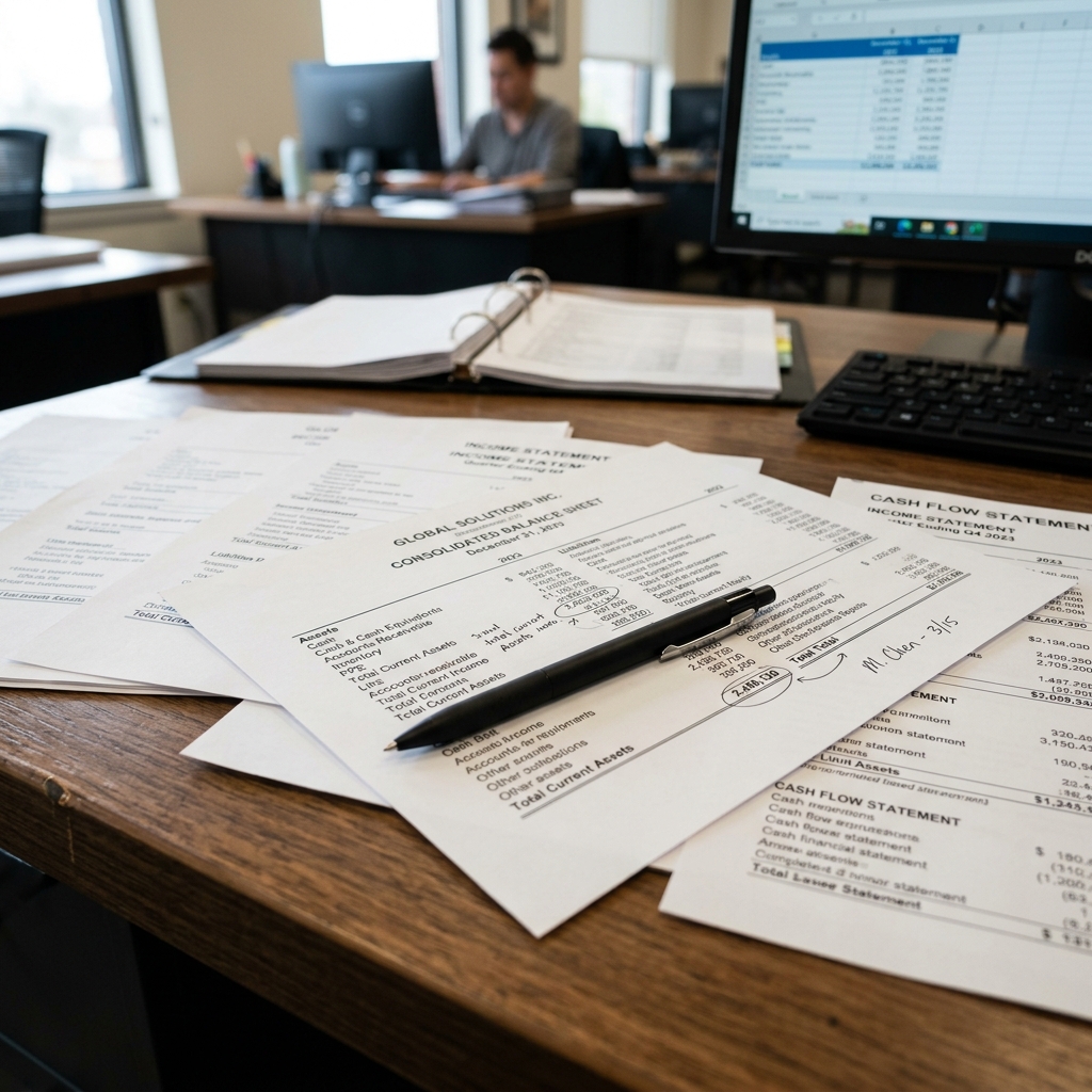 Monthly Accounts